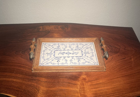 Vintage Serverings porcelæn bakke - nr. 09501