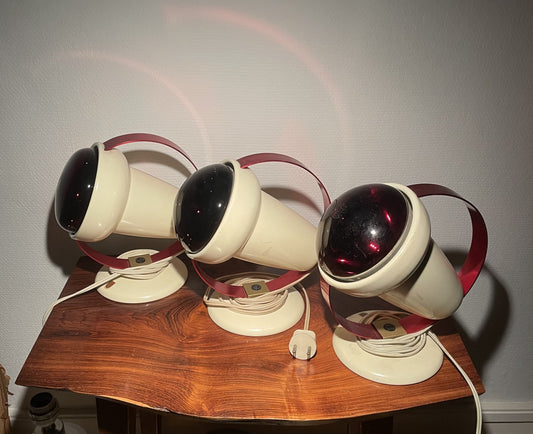 Infaphil 7529 Infrarød lamper, design af Charlotte Perriand for Philips, 1960erne - nr. 023020
