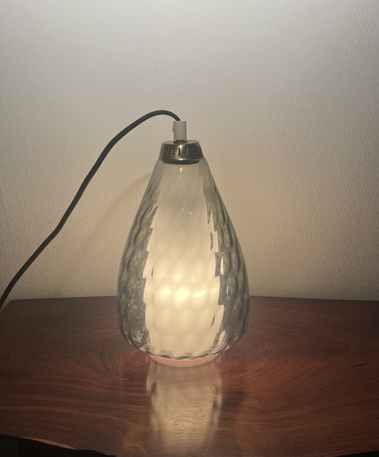 Flot Orrefors pendel fra 1950erne - nr. 050030