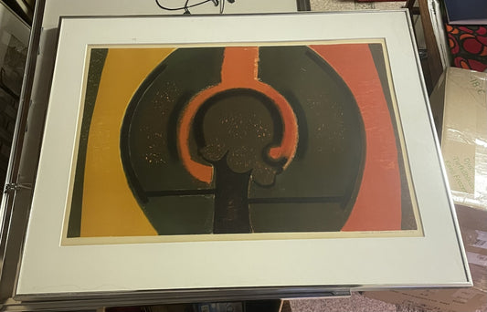 Arne L. Hansen litografi nr 44/54 - 0002