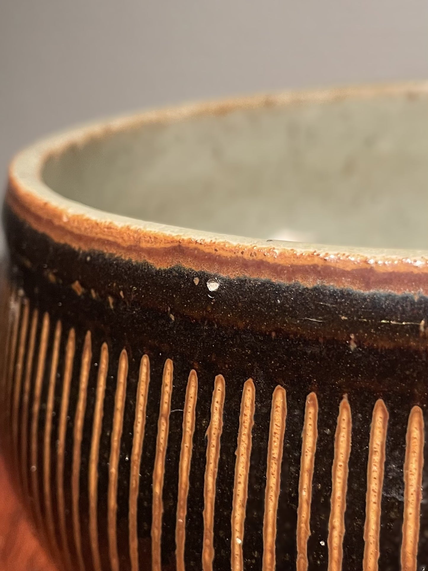 Richard Kærgaard stoneware bowl from Bing and Grondahl - no. 00010