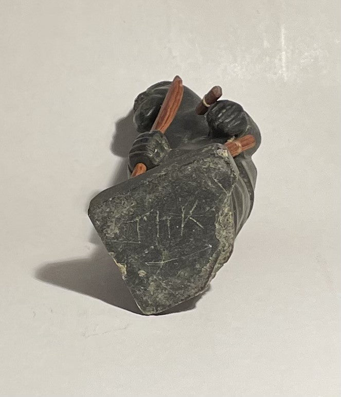 2 Flot fedtsten figurer fra Grønland - nr. 01620