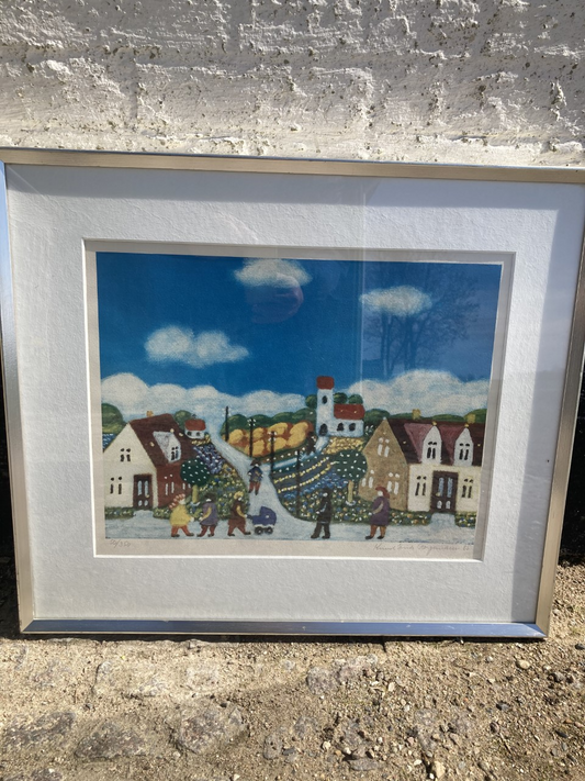 Knud Erik Færgemann litografi - nr. 0020